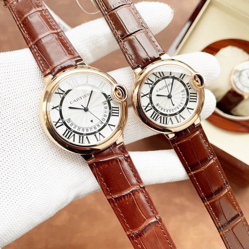 Cartier Ballon Bleu Series Latest Quartz Couples Replica Watch High Quality-1