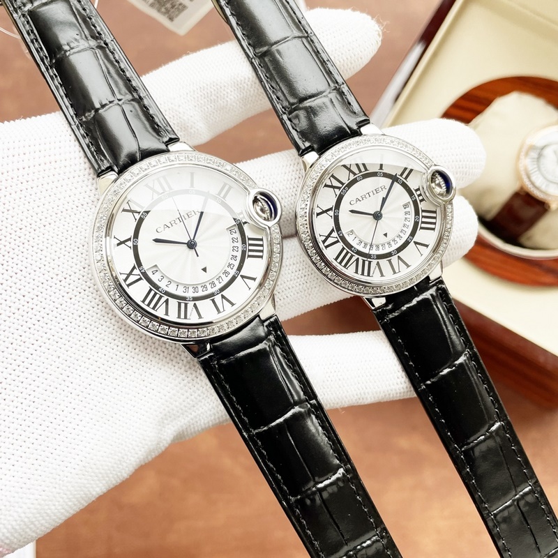 Cartier Ballon Bleu Series Latest Quartz Couples Replica Watch High Quality-5