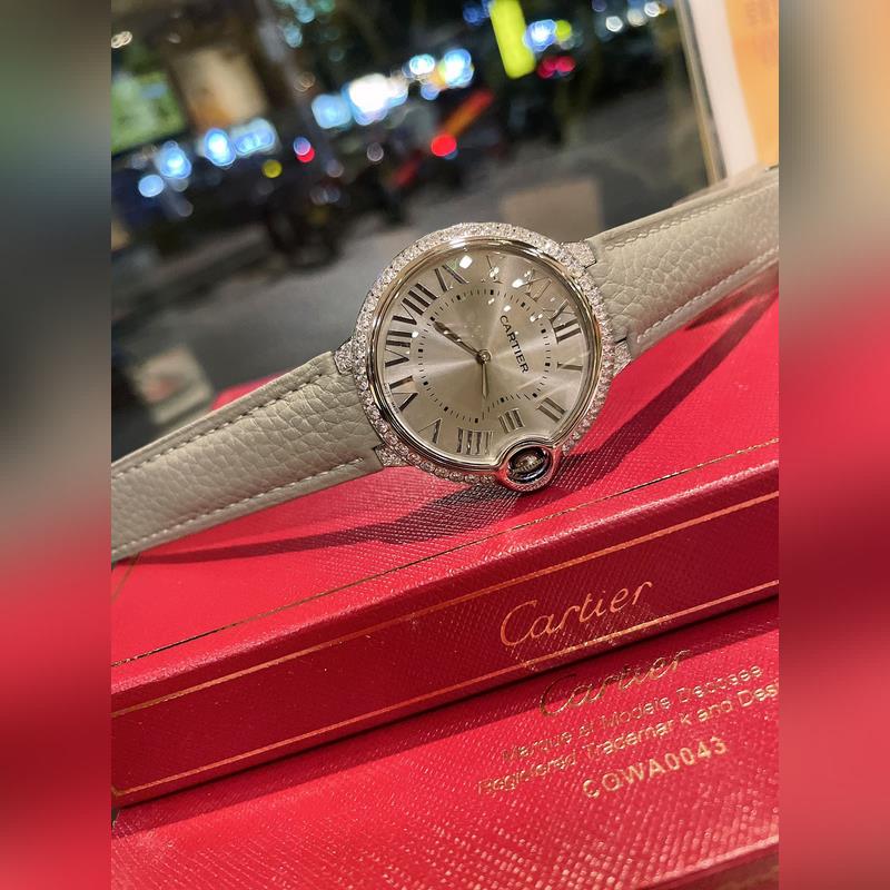 Ballon Bleu de Cartier Upgrade Fisheye Glass Frosted Original Buckle-2