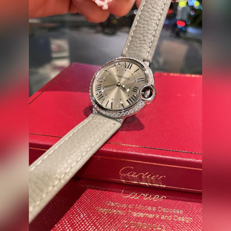 Ballon Bleu de Cartier Upgrade Fisheye Glass Frosted Original Buckle-3