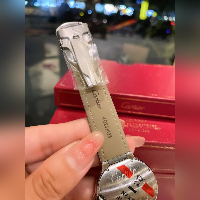 Ballon Bleu de Cartier Upgrade Fisheye Glass Frosted Original Buckle-4