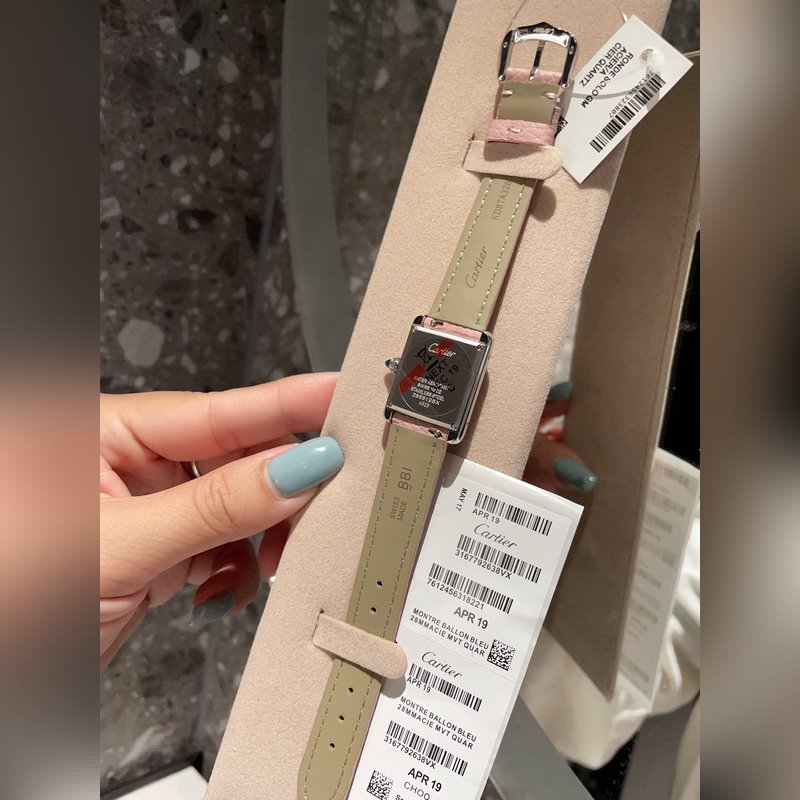 Cartier Tank Series Ta Factory Quality with Velvet Bag-2