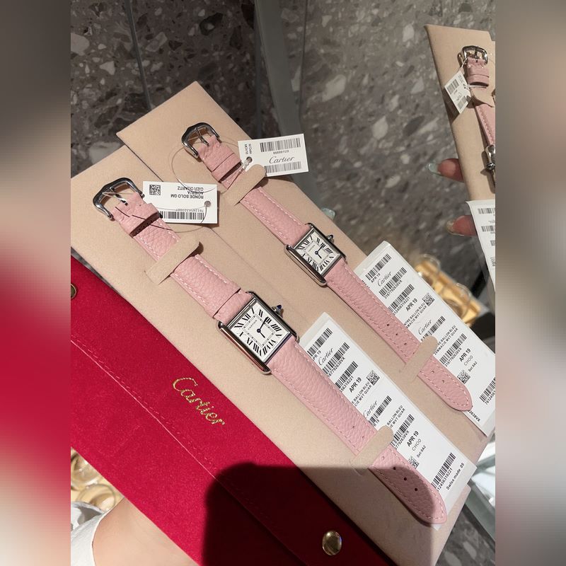 Cartier Tank Series Ta Factory Quality with Velvet Bag-3