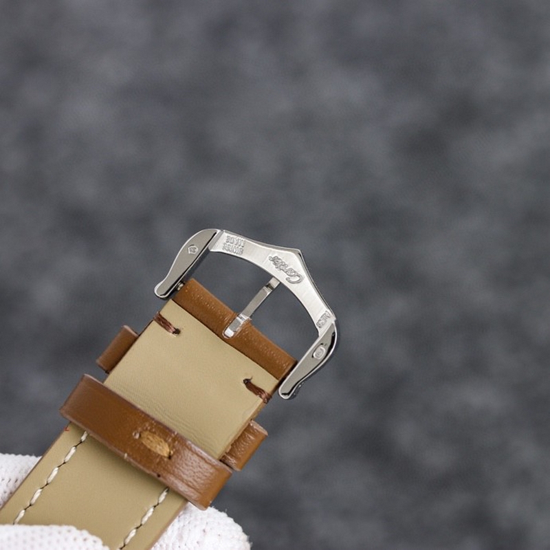 Cartier Santos-Dumont Lychee Skin Replica Watch Large Medium Small Sizes Available-7