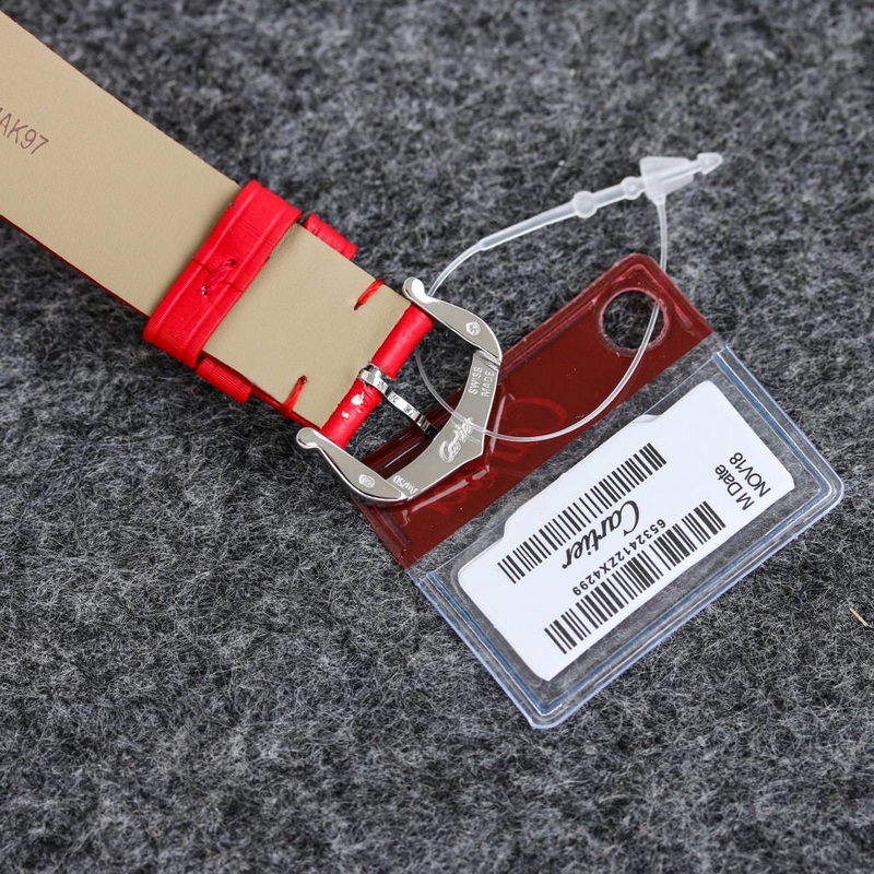 Cartier Santos-Dumont Litchi Leather Straps in Three Sizes Large Medium Small-8