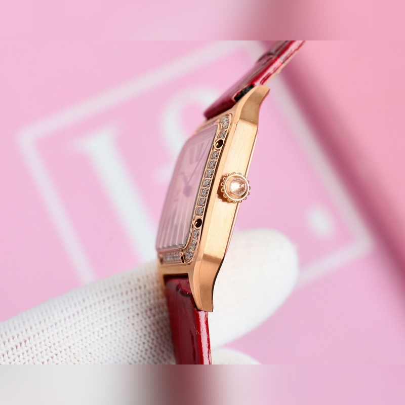 Cartier Santos Series Premium Quality Authentic Specifications Designer Collaboration-4