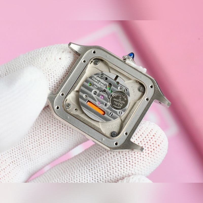 Cartier Santos Series Premium Quality Authentic Specifications Designer Collaboration-7