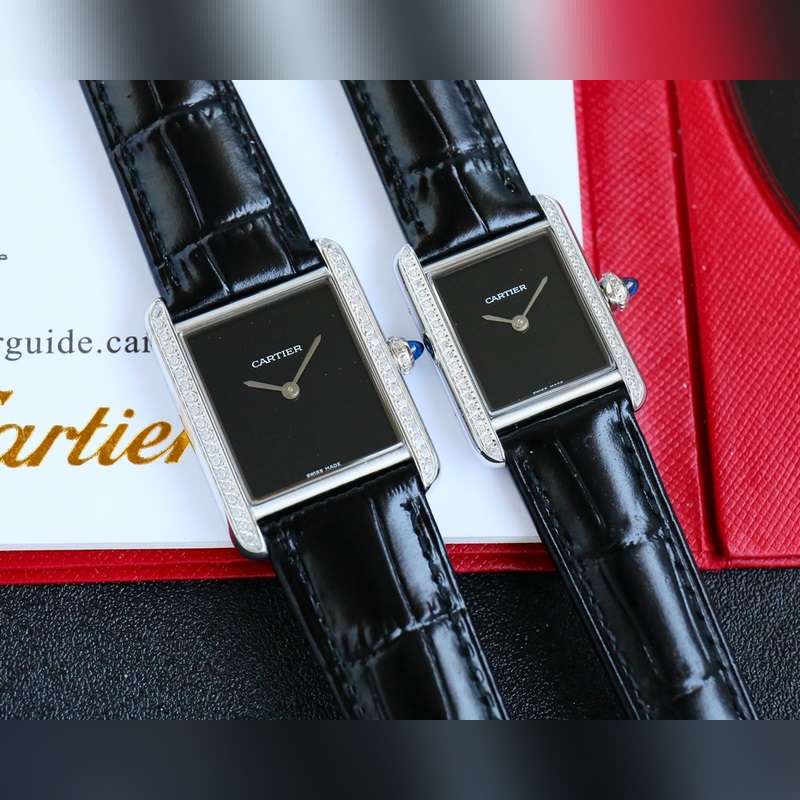 Cartier Tank Must Replica Watch 33.7*25.5mm Stylish and Iconic-2