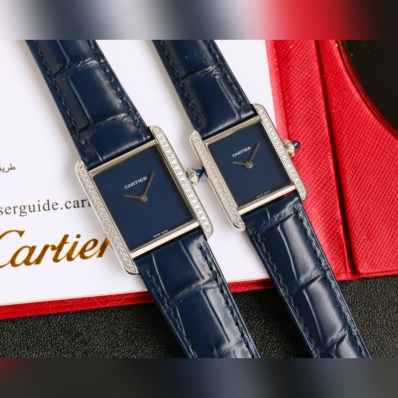 Cartier Tank Must Replica Watch 33.7*25.5mm Stylish and Iconic-3