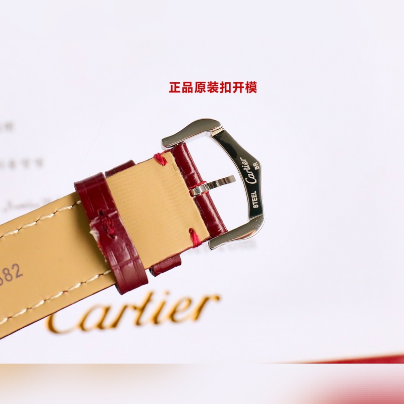 Cartier Tank Must Replica Watch 33.7*25.5mm Stylish and Iconic-8