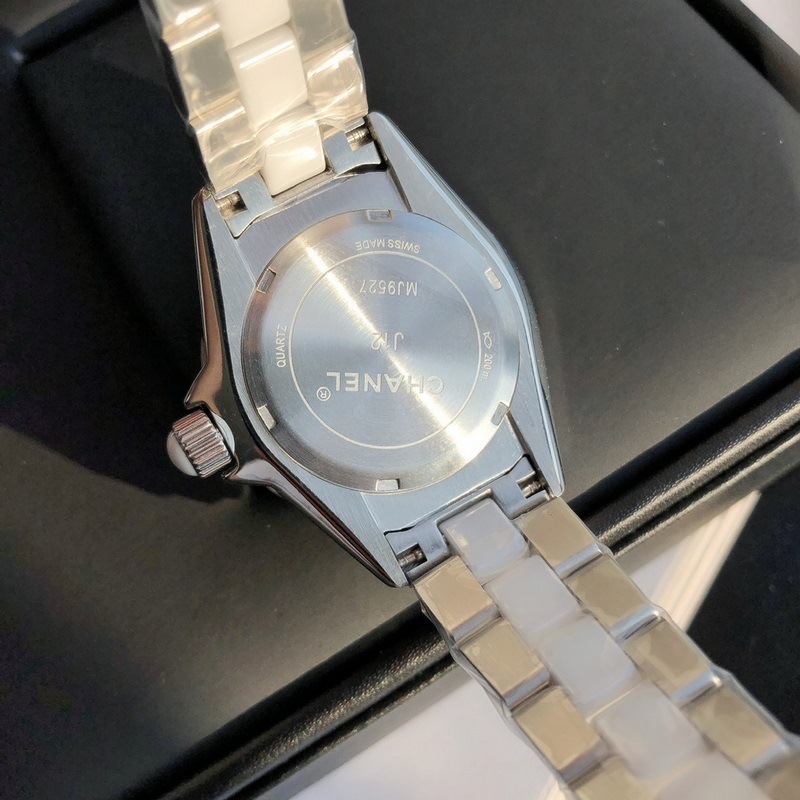 Chanel J12 Full Steel Ceramic Replica Watch Elegant Design-7