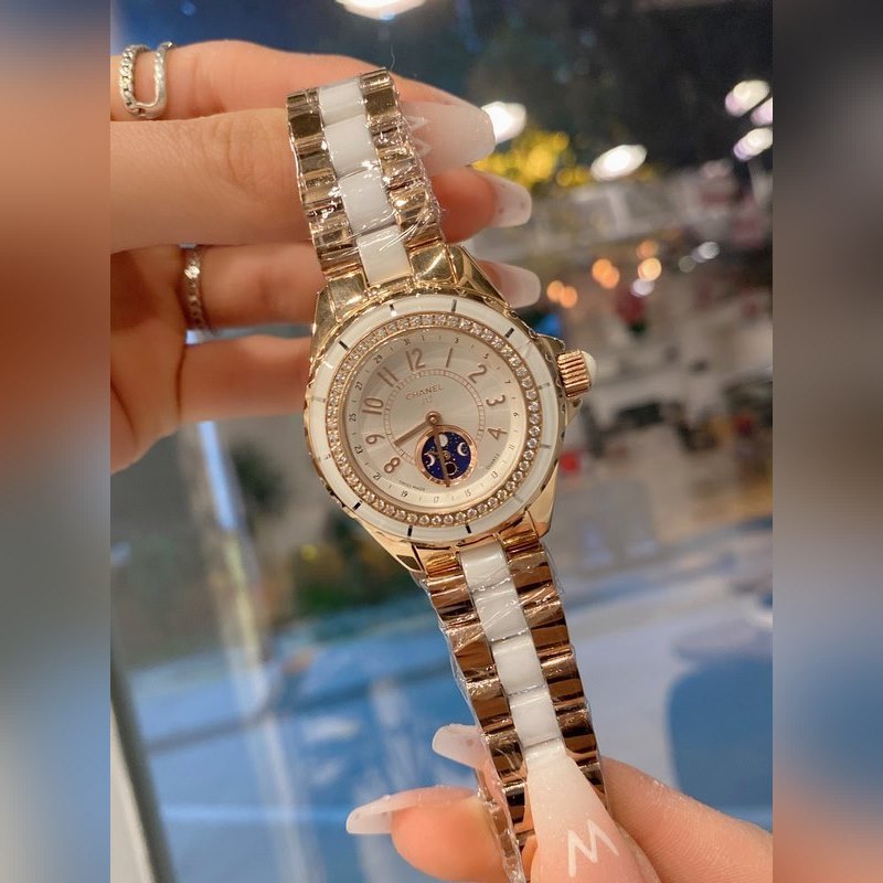 CHANEL J12 Ceramic Replica Watch Full Steel Ceramic Design-5