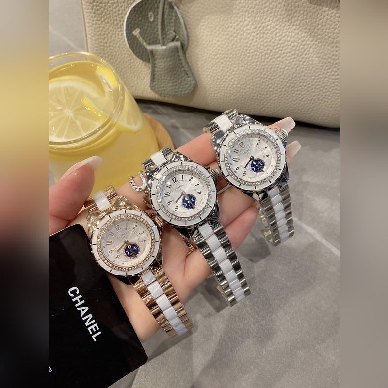 CHANEL J12 Ceramic Replica Watch Full Steel Ceramic Design-8