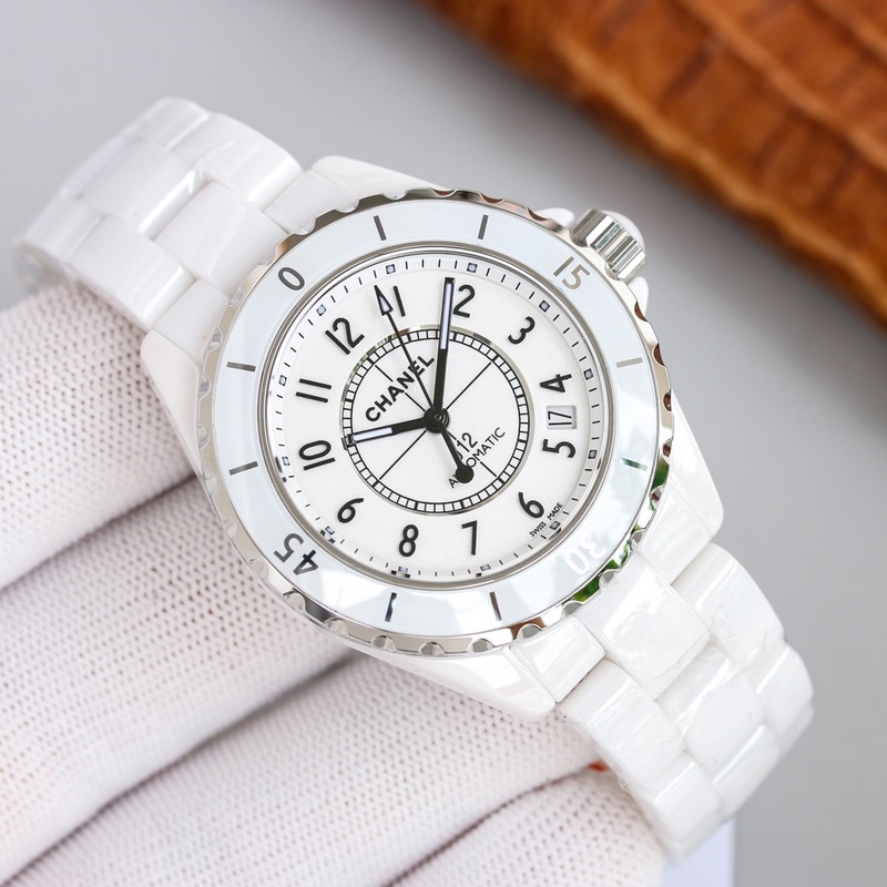 Chanel J12 38mm Replica Watch Unisex Ceramic Timepiece-2