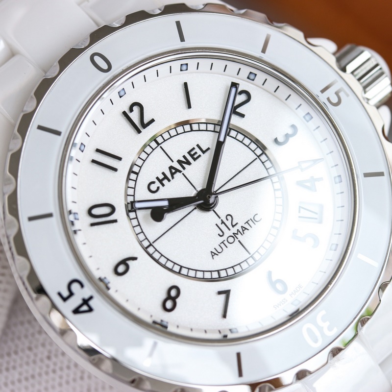 Chanel J12 38mm Replica Watch Unisex Ceramic Timepiece-5