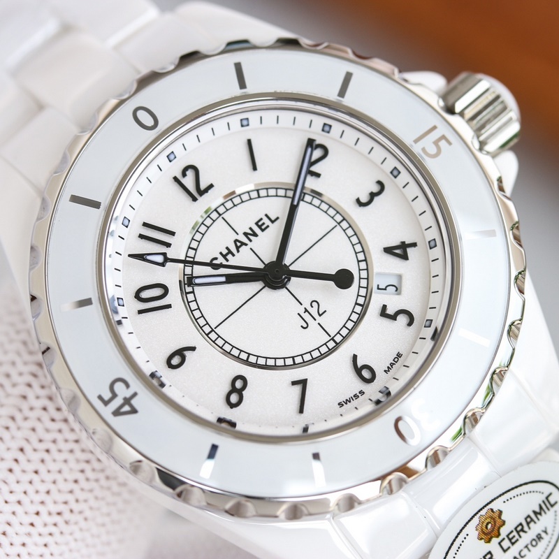 EAST Super Ceramic Chanel J12 33mm Replica Watch High Density Steel-4