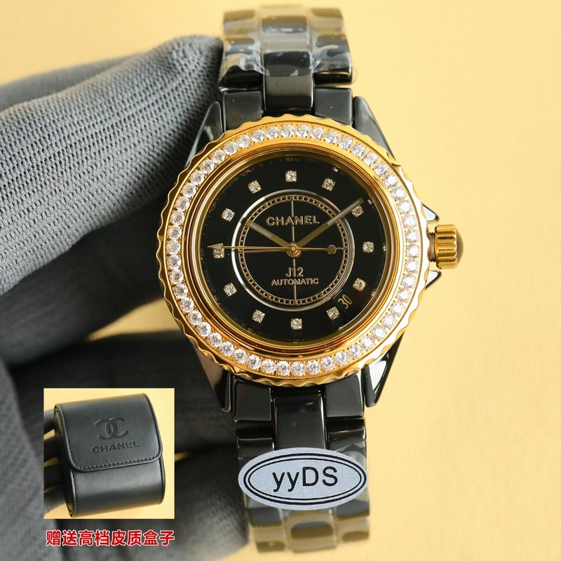 Chanel J12 Latest White Ceramic 18K Gold Edition for Double Eleven 2025-2