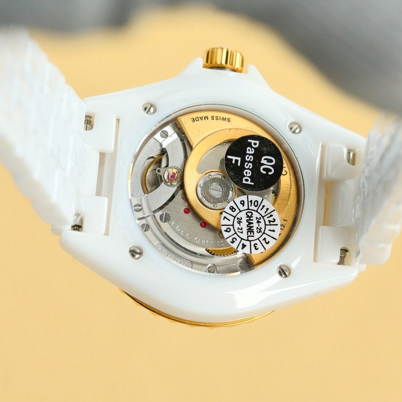Chanel J12 Latest White Ceramic 18K Gold Edition for Double Eleven 2025-5