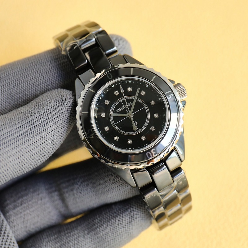 Chanel J12 33mm Ceramic Replica Watch Exquisite Craftsmanship Annual Edition-1