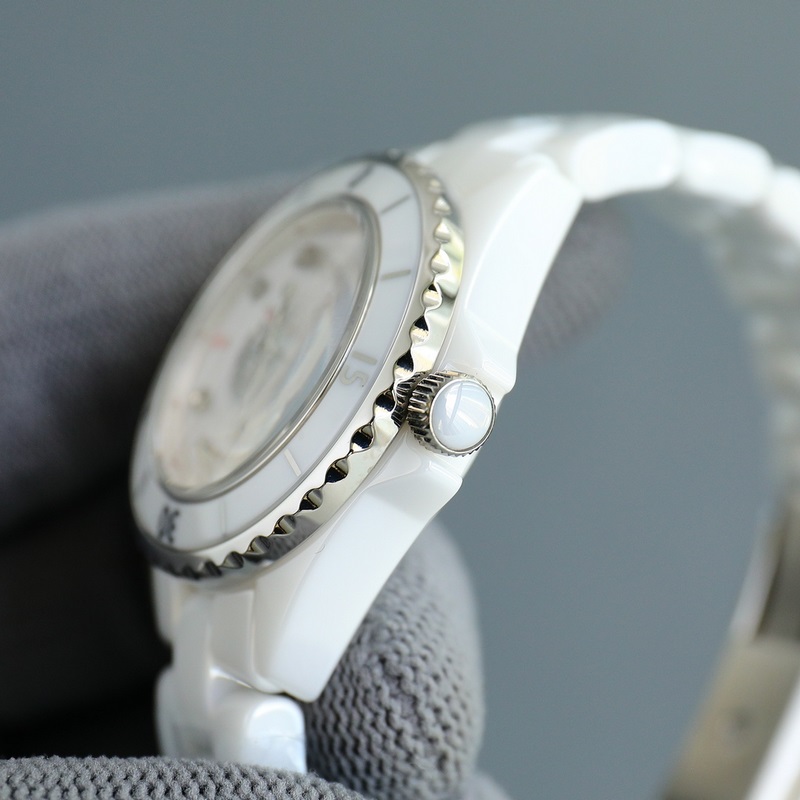 Chanel J12 33mm Super Ceramic Replica Watch Goddess Edition-6