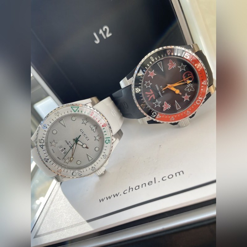 Gucci Dive Swiss Quartz Sapphire Glass Replica Watch-8