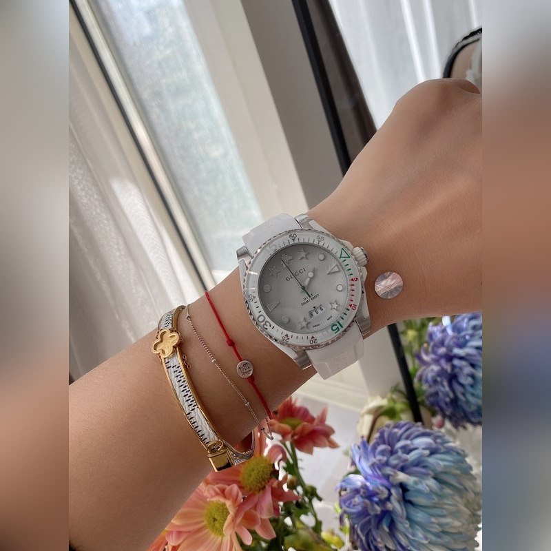 Gucci Dive 40mm Swiss Quartz Sapphire Glass Replica Watch-5