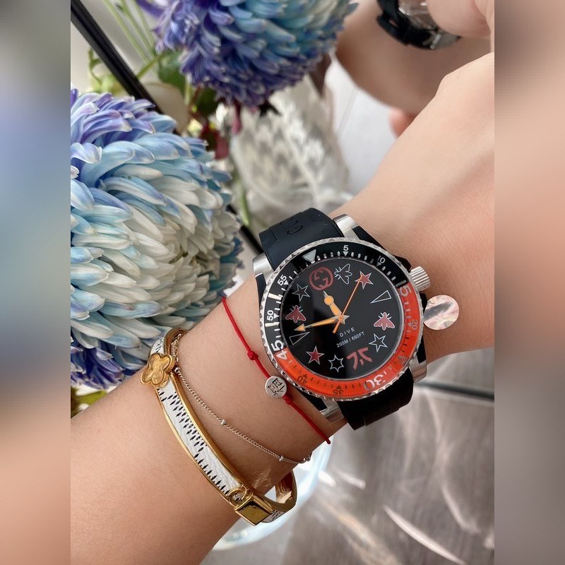 Gucci Dive 40mm Swiss Quartz Dive Replica Watch with Sapphire Crystal-6