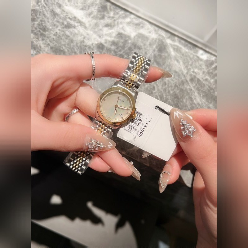 Gucci G-Timeless Classic 28mm Three-Color Dial Replica Watch-2