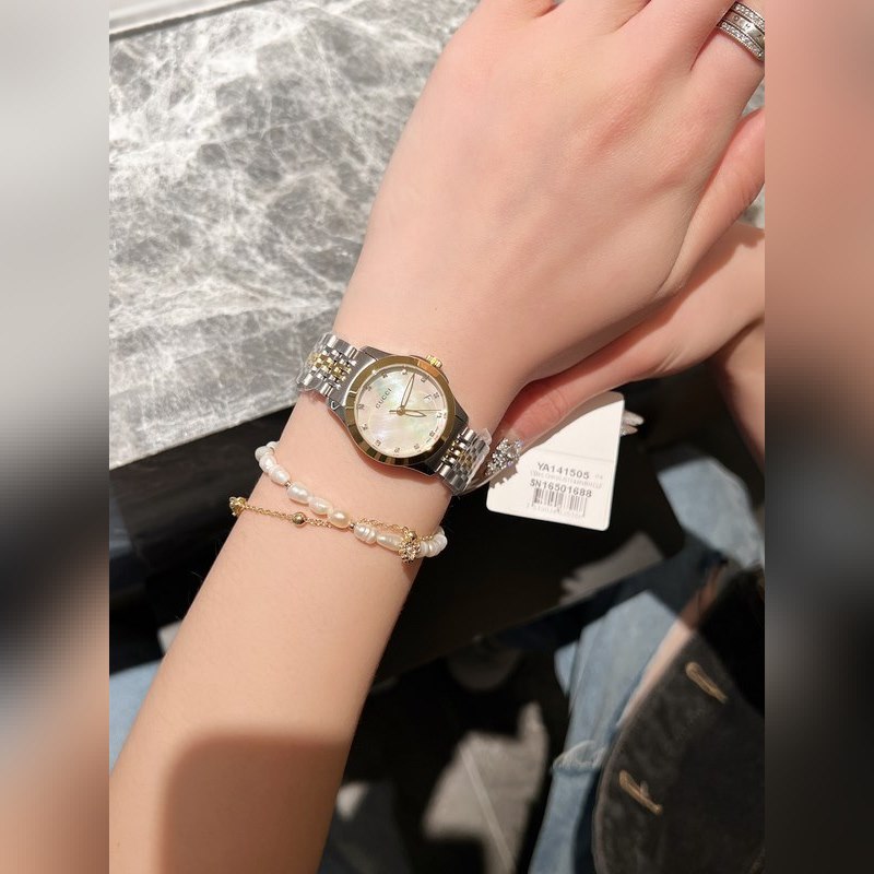 Gucci G-Timeless Classic 28mm Three-Color Dial Replica Watch-4