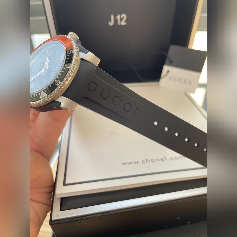 Gucci Dive Swiss Quartz Replica Watch with Sapphire Crystal-4