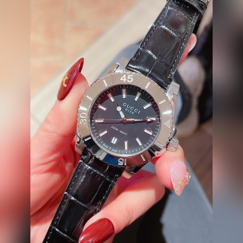 Gucci Dive Series Unisex 40mm Replica Watch 6 Colors Quality Design-3