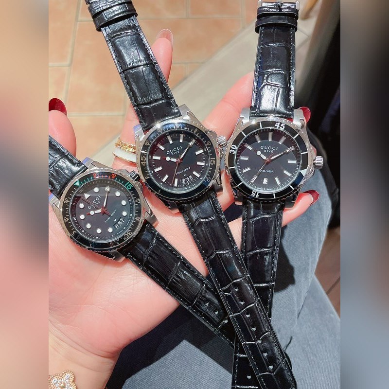 Gucci Dive Collection Unisex 40mm Replica Watch 6 Colors Available-5
