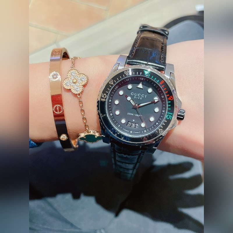 Gucci Dive Collection Unisex 40mm Replica Watch 6 Colors Available-6