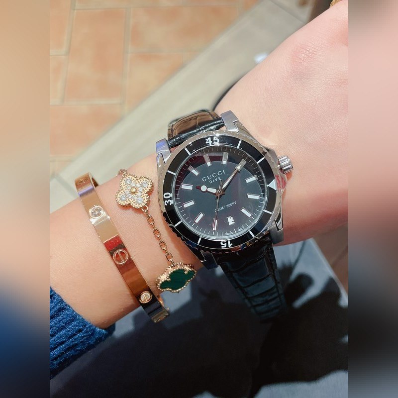 Gucci Dive Collection Unisex 40mm Replica Watch 6 Colors Available-7