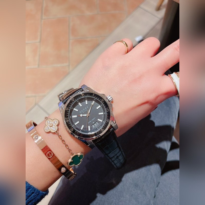 Gucci Dive Collection Unisex 40mm Replica Watch 6 Colors Available-8