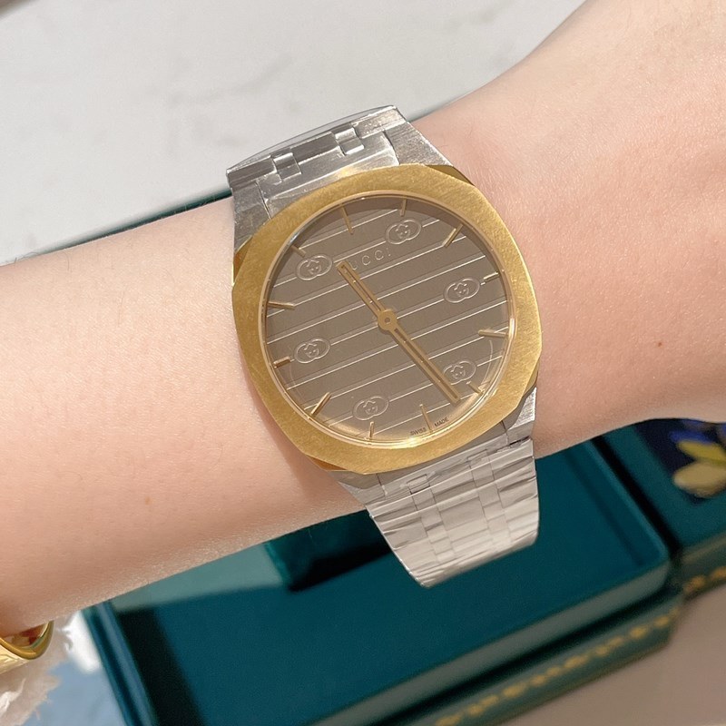 Gucci 25H Luxury Sports Replica Watch Elegant Design&Quality Features-4