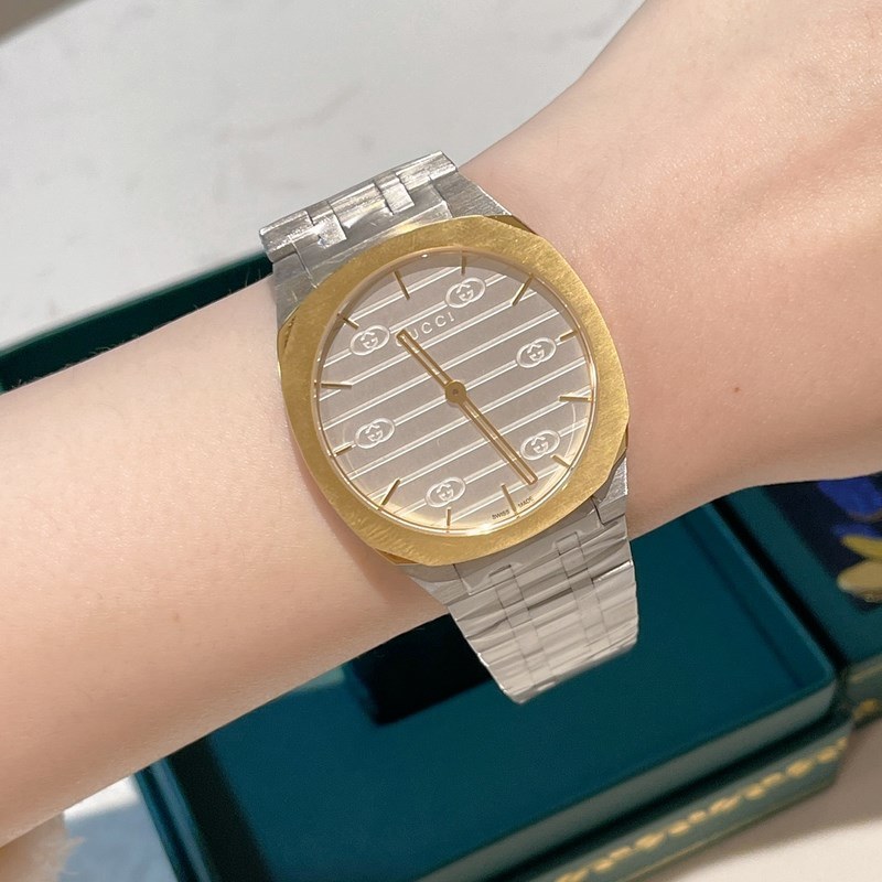 Gucci 25H Luxury Sports Replica Watch Elegant Design&Quality Features-5