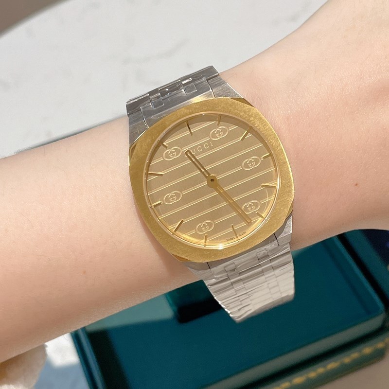 Gucci 25H Luxury Sports Replica Watch Elegant Design&Quality Features-6