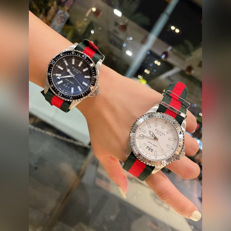 Gucci Dive Series Replica Watch Urban Sport Fashion Striped Design Quality Craftsmanship-8