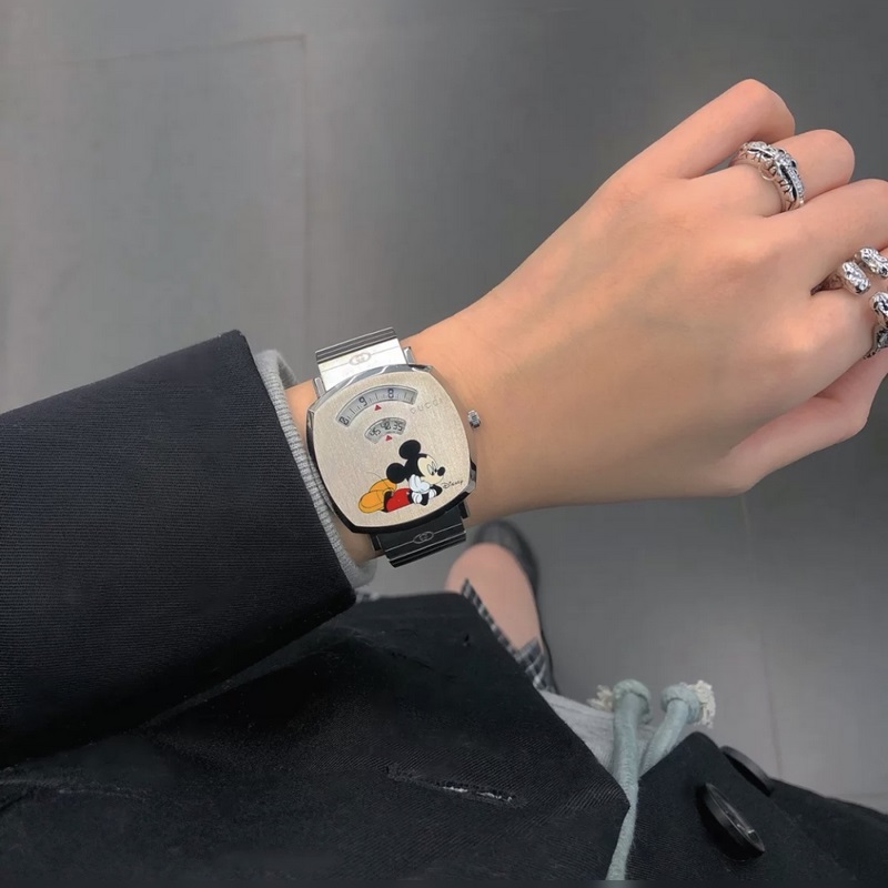 Gucci Grip x Disney Mickey Mouse Quartz Replica Watch 2023 Limited Edition-5