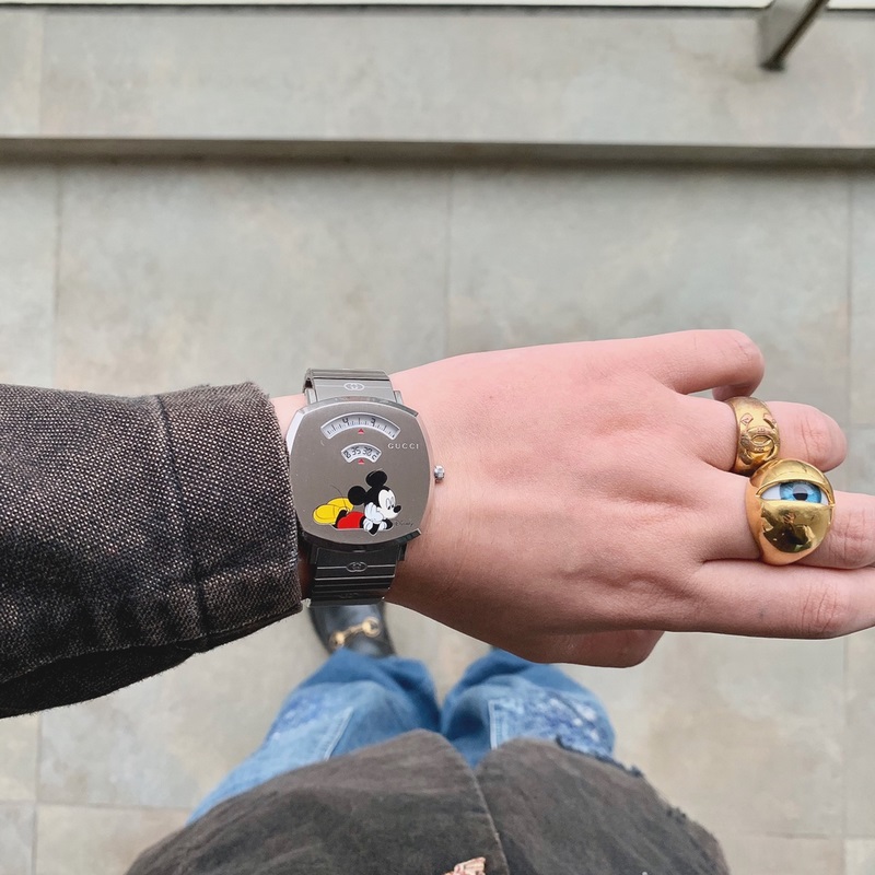 Gucci Grip x Disney Mickey Mouse Quartz Replica Watch 2023 Limited Edition-6