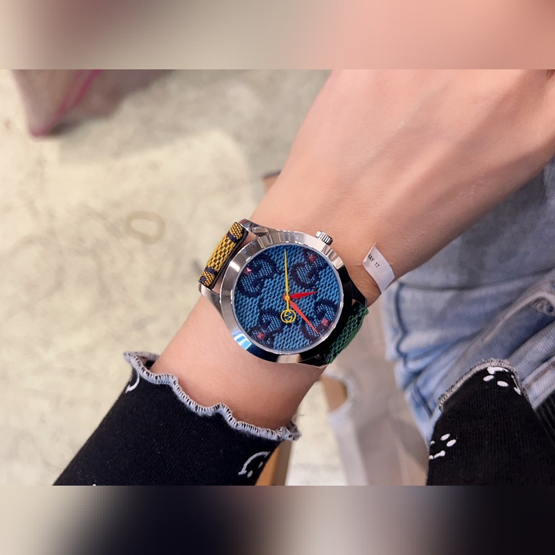 Gucci G-Timeless 520 Special Edition Replica Watch with Unique Hand Embroidery-2