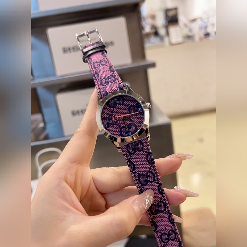 Gucci G-Timeless 520 Special Series Hand-Embroidered Replica Watch-5