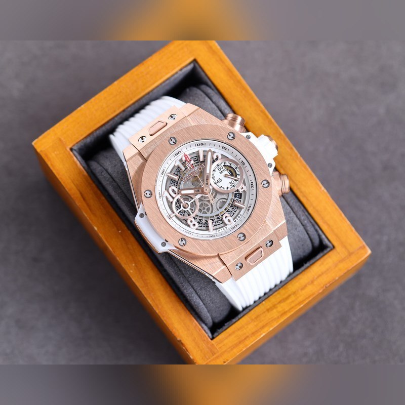 Hublot Big Bang V2 Chronograph Elemental Materials Replica Watch-4