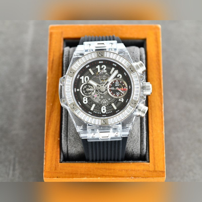 Hublot Big Bang 411.JX.4802.RT Transparent Luxury Replica Watch-1