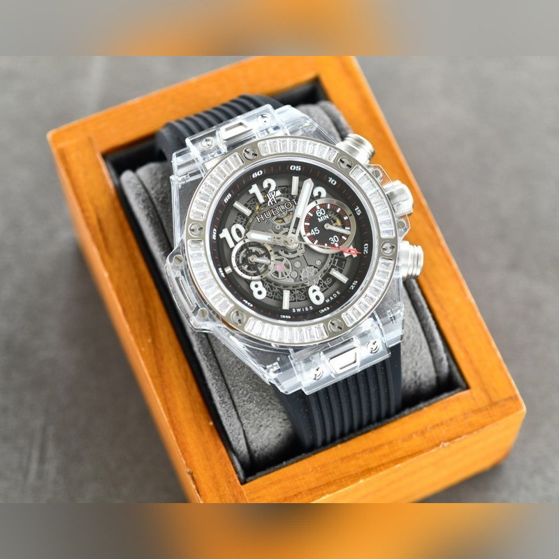 Hublot Big Bang 411.JX.4802.RT Transparent Luxury Replica Watch-4