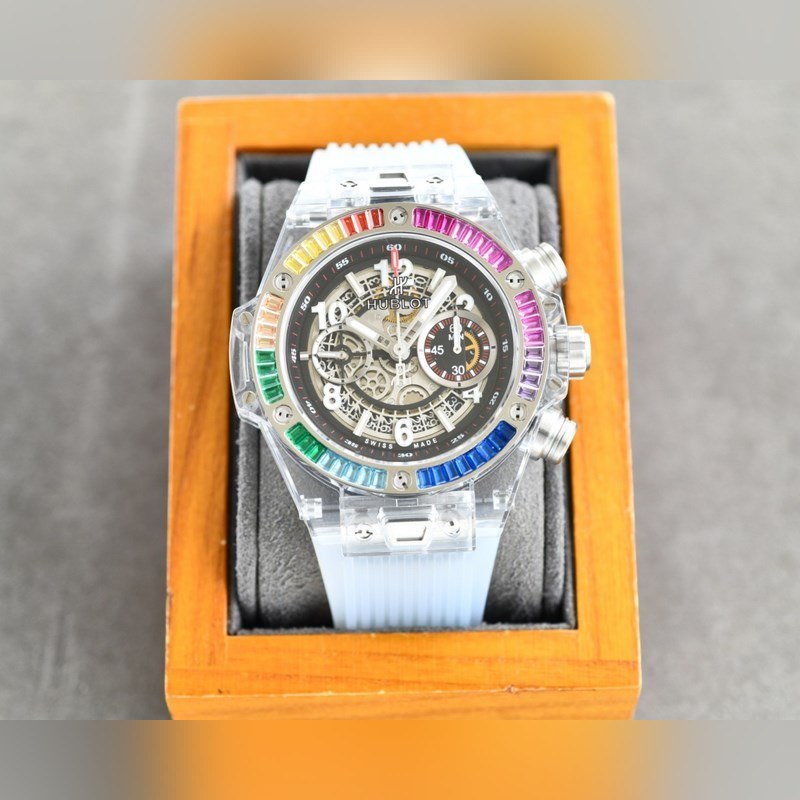 Hublot Big Bang 411.JX.4802.RT Transparent Luxury Replica Watch-1
