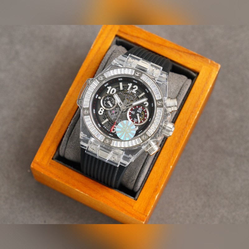 Hublot Big Bang 411.JX.4802.RT Transparent Luxury Replica Watch-1