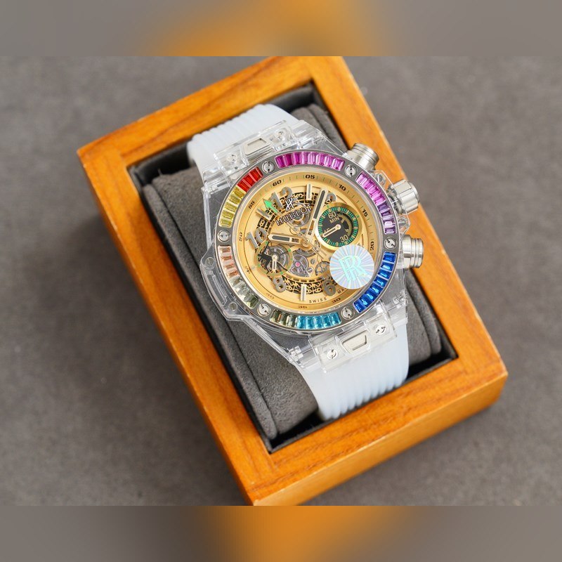 Hublot Big Bang 411.JX.4802.RT Transparent Luxury Replica Watch-2