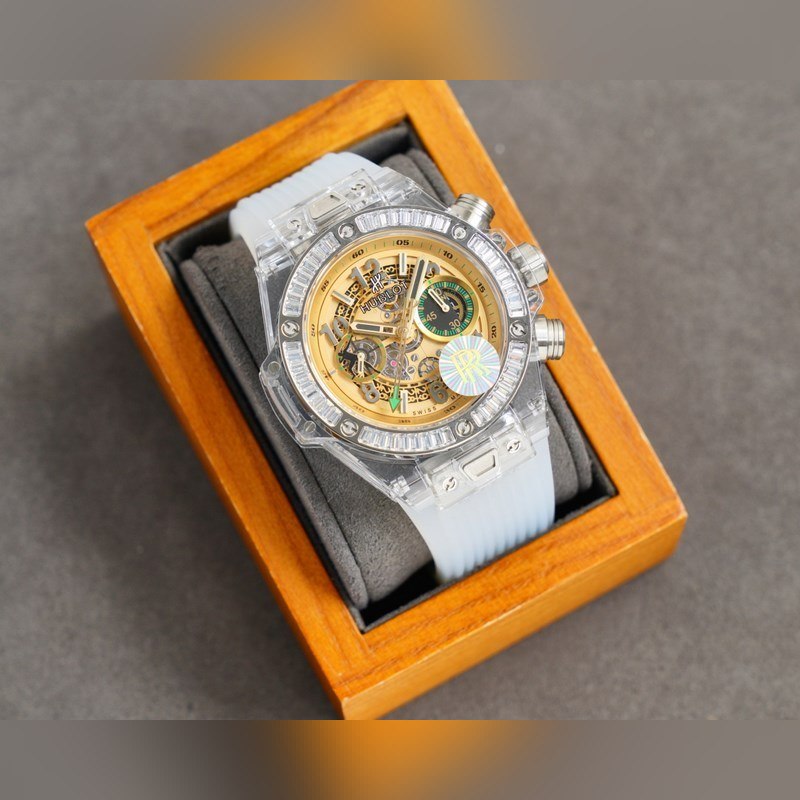 Hublot Big Bang 411.JX.4802.RT Transparent Luxury Replica Watch-4